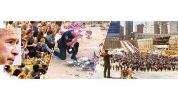 Dolor en la zona cero: El sector de Manhattan donde se desplomaron hace un año las Torres Gemelas, fue el lugar que concentró la mayor emoción en el homenaje a las víctimas del 11 de setiembre de 2001. Los familiares de los muertos en el atentado dejaron fotos y flores en el centro del terreno. El presidente George W. Bush y su esposa Laura cerraron allí los actos de homenaje realizados ayer. Miles de personas acudieron a ese sitio durante todo el día para recordar a sus seres queridos.