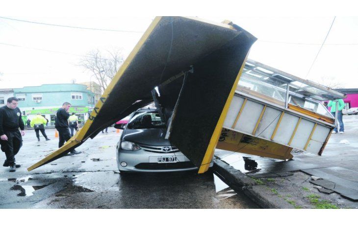 Temporal en La Plata
