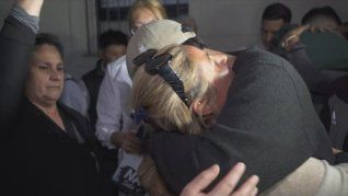 Los hijos de Nancy Godoy reclamaron Justicia por su madre. Los hijos de Nancy Godoy reclamaron Justicia por su madre.
