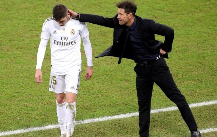 La infracción de Federico Valverde a Álvaro Morata de la que habla todo el mundo.