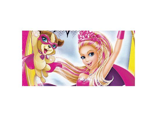 Las nenas pueden dejar a sus padres afuera, y pasar a buscarlos a la salida de “Barbie Super Princesa”, o dejar que duerman en la butaca de al lado, siempre que no molesten.
