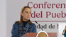 Claudia Sheinbaum en la Mañanera del Pueblo.&nbsp;