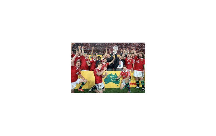 ámbito.com | Unidos por una misma camiseta. Ingleses, irlandeses, galeses y escoceses hicieron historia al quedarse con la serie frente a los Wallabies.