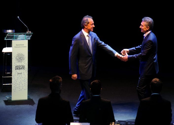 El debate en imágenes (foto 1)