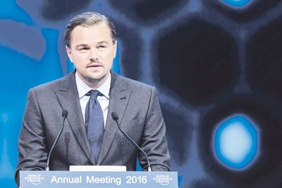 También asistió Leonardo DiCaprio (“El lobo de Wall Street”).