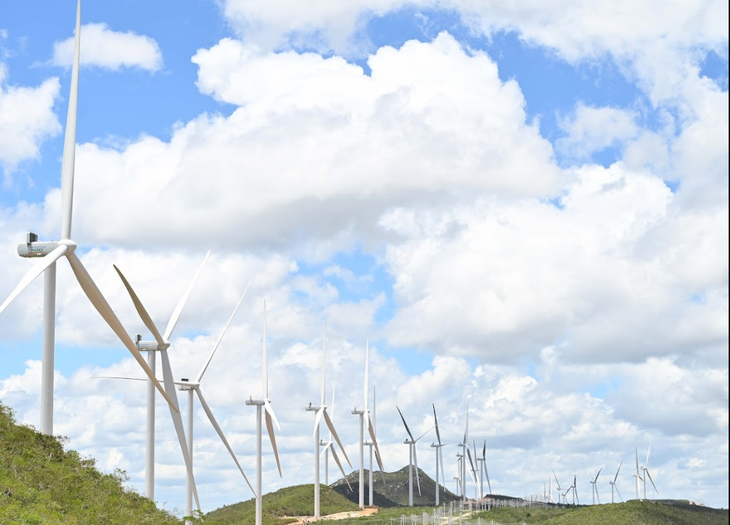 Energías renovables. Según explicaron desde Pan American Energy (PAE), el Complejo Eólico Novo Horizonte de Brasil aporta a la transición energética y aumenta la regionalización de la compañía, ahora con presencia en seis países. 