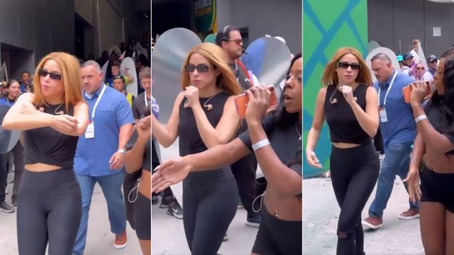 Los preparativos de la cantante colombiana para el Mundial.&nbsp;