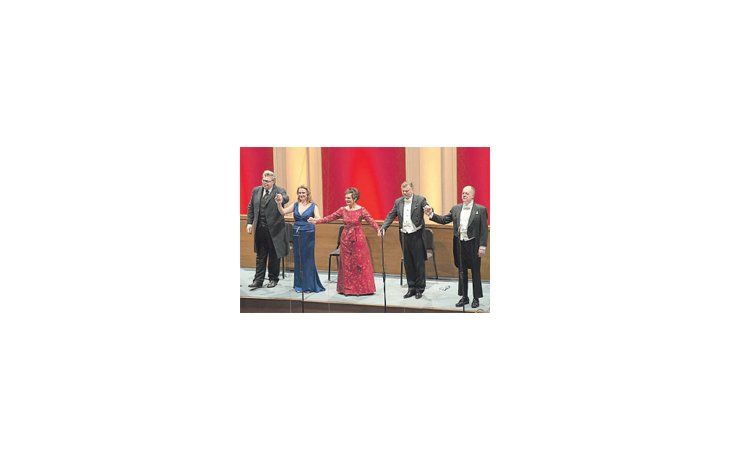 ámbito.com | Peter Seiffert, Ekaterina Gubanova, Waltraud Meier, René Pape y Gustavo López Manzitti, el quinteto solista de “Tristán e Isolda” en concierto.