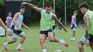 La Selección argentina se entrenó en Nueva York donde disputará la final del Mundial el próximo domingo.