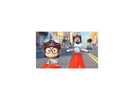 “Las aventuras de Peabody y Sherman” es una producción de DreamWorks pensada para que los niños más pequeños la pasen bien, pero eso no se aplica a los adultos que los tengan que acompañar.