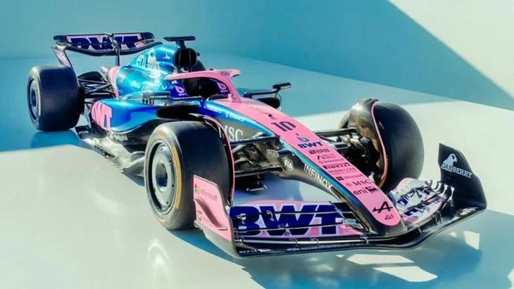 El auto de Franco Colapinto para correr en Imola. 
