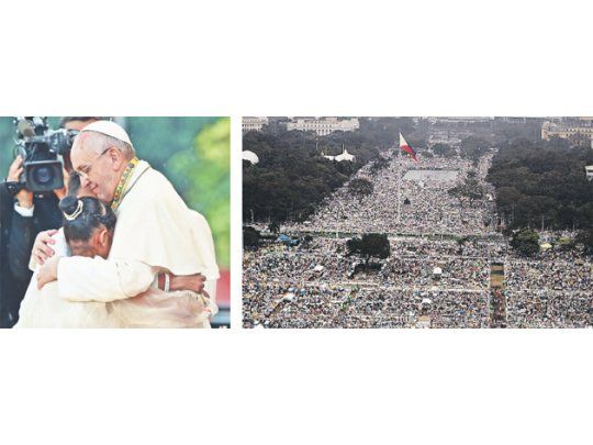 El Papa Ofició En Filipinas La Misa Más Grande De La Historia