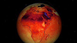 Calor extremo producto del calentamiento global.