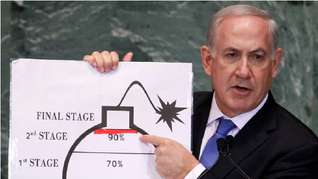 Benjamín Netanyahu y la línea roja con el programa nuclear de Irán.