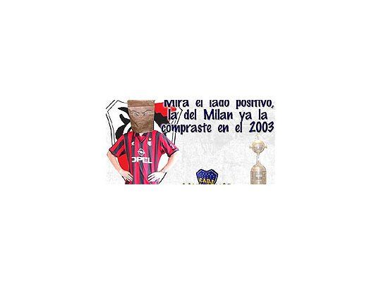 Superclásico: salen los afiches de Boca mofándose de River