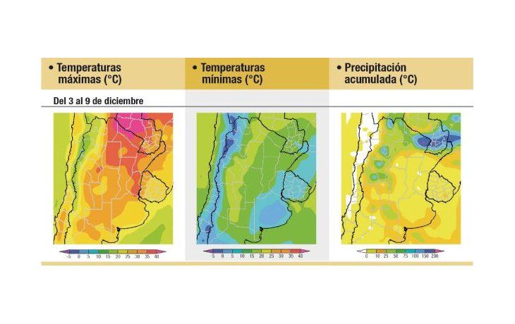 Humedad, calor y precipitaciones