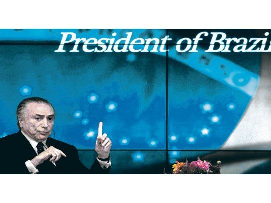 DE GIRA. El presidente de Brasil, Michel Temer, recibió la noticia en Nueva York, hacia donde viajó para participar de la Asamblea General de la ONU.