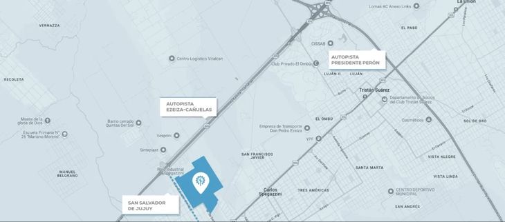 El polo está dividido en 223 lotes. El polo está dividido en 223 lotes.