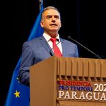 Hoy no cerramos un capítulo, asumimos una responsabilidad histórica, celebró Yamandú Orsi tras la firma del acuerdo Mercosur-UE. Hoy no cerramos un capítulo, asumimos una responsabilidad histórica, celebró Yamandú Orsi tras la firma del acuerdo Mercosur-UE.