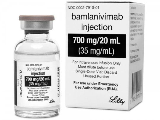 El bamlanivimab fue desarrollado especialmente como terapia contra el SARS- Cov-2, el virus que causa la Covid-19.