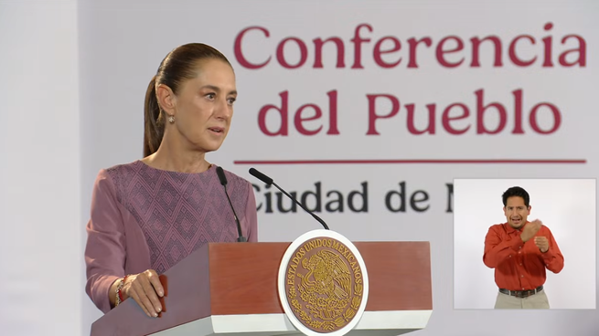 Claudia Sheinbaum desmiente la Ley Antimemes.