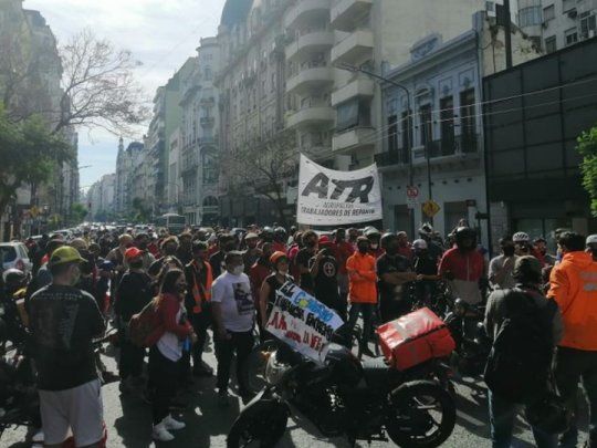 Paro nacional de repartidores este jueves