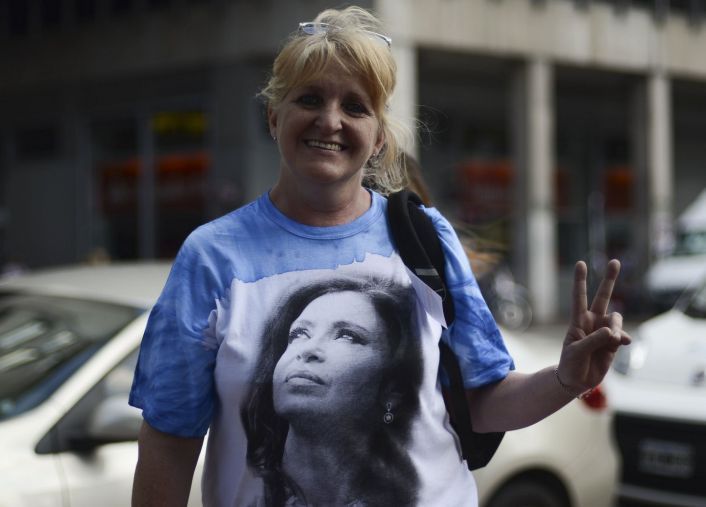 Último acto de Cristina de Kirchner como Presidente.