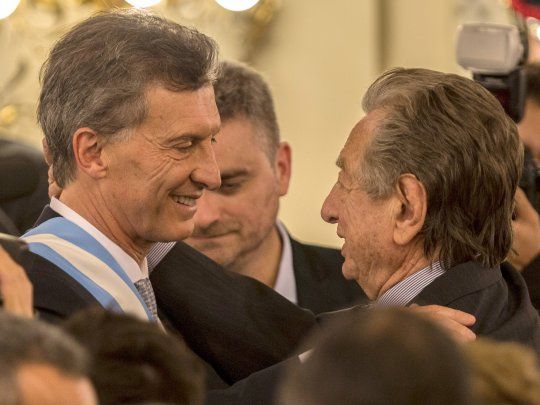 Mauricio y su padre Franco.
