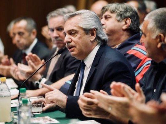 Alberto Fernández participó de la presentación del plan para la industria automotriz.