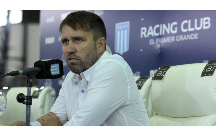 Eduardo Coudet asumió en Racing Club.
