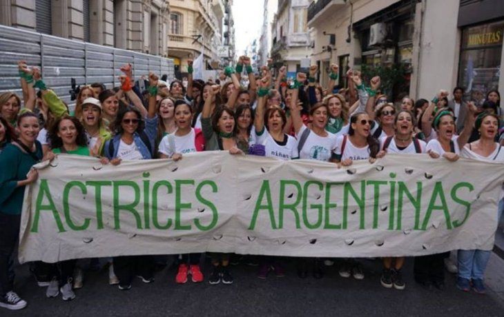 Actrices Argentinas reclamó el tratamiento urgente del proyecto de ley para la interrupción legal del embarazo.