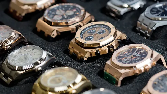 Detalle del sistema Watchlock instalado en un Rolex, una solución creada para proteger relojes usados por millones en todo el mundo.