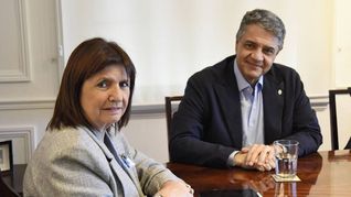 Patricia Bullrich junto a Jorge Macri, quien fuera su candidato a jefe de Gobierno porteño en las internas de Juntos por el Cambio en 2023. Patricia Bullrich junto a Jorge Macri, quien fuera su candidato a jefe de Gobierno porteño en las internas de Juntos por el Cambio en 2023.