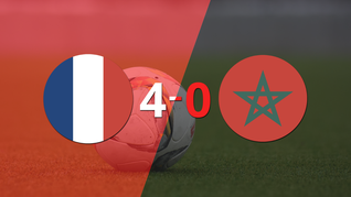 francia paso a cuartos de final con una victoria ante marruecos