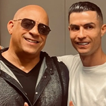 Diesel junto a Cristiano. Diesel junto a Cristiano.