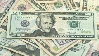 Billete de 20 dólares que se usa en la actualidad