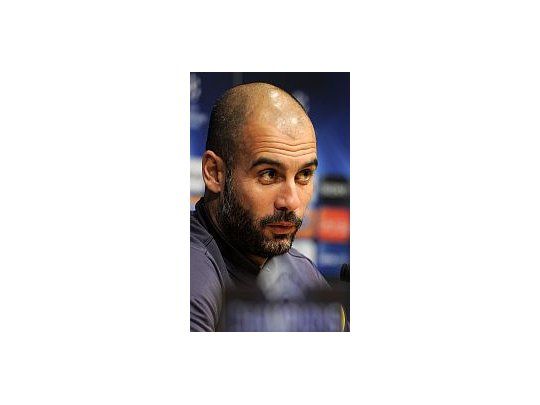Guardiola aseguró estar más preocupado por el euro que por el Real Madrid.
