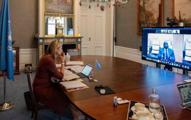La Reina Máxima de los Países Bajos mantuvo reuniones con autoridades de Senegal.