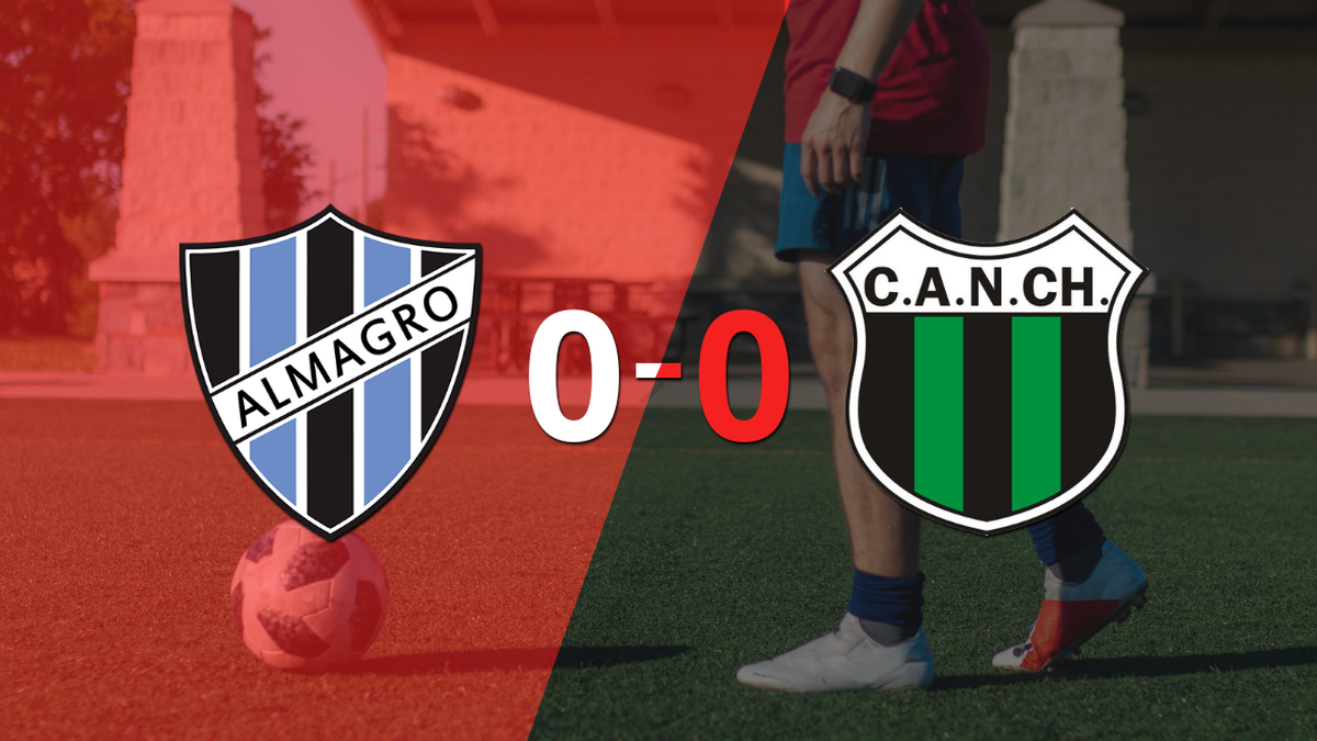 Without much emotion, Almagro and Nueva Chicago tied 0-0
