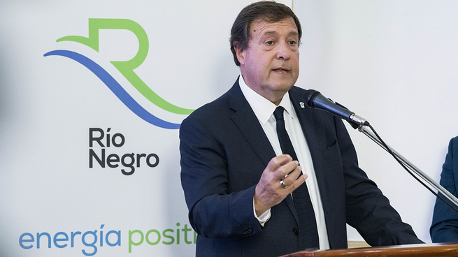 Vaca Muerta Oleoducto Sur. El gobernador Alberto Weretilneck remarcó que se trata de “un momento histórico”, no solo para Río Negro, sino para todo el país.