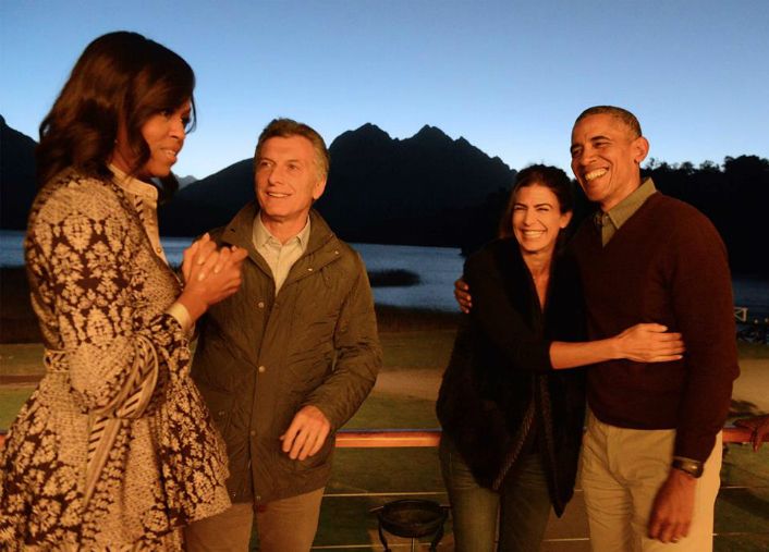 Tras paseo por Bariloche, Obama saludó a Macri y regresó a EEUU (foto 1)