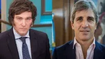 Javier Milei y Luis Caputo.&nbsp;