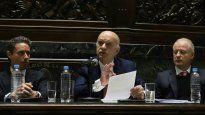 Néstor Grindetti realizó un balance de gestión en la Legislatura porteña.