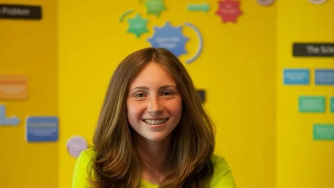 Con tan solo 13 años se convirtió en millonaria al inventar la cura del hipo con un chupetín