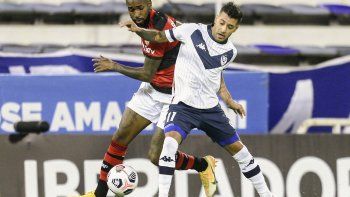 Vélez perdió con Flamengo en su debut por Copa Libertadores.