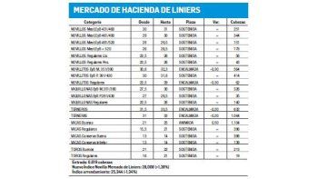 Jornada de precios estables en Liniers