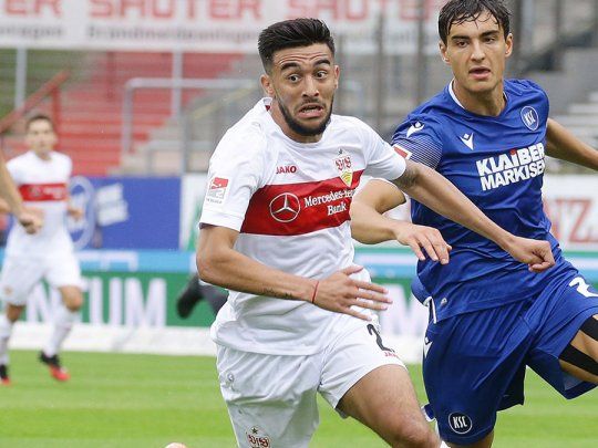 Nicolás González volvió a marcar en Stuttgart.