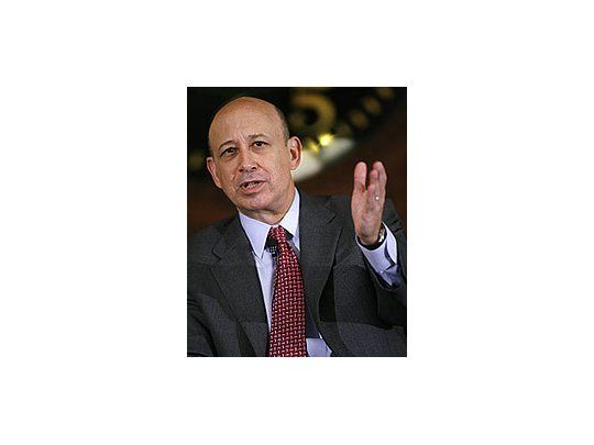 Lloyd Blankfein, presidente ejecutivo de Goldman Sachs.
