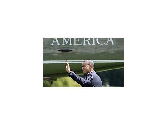 El mandatario estadounidense aventaja a su rival republicano, Mitt Romney, en Florida, Pensilvania y Ohio.