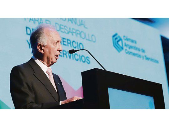 Ahogados. Di Fiori sostuvo que las elevadas tasas de interés generan dificultades para que las empresas consigan financiamiento.